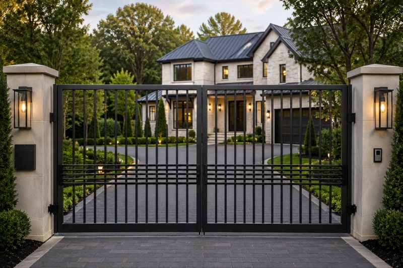 Entrance Gate Installation in Rockville, MD