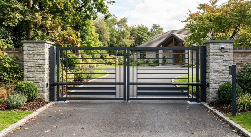 Entrance Gate Installation in Plano, TX