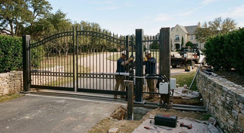 Gate Entry System Installation in Alpharetta, GA