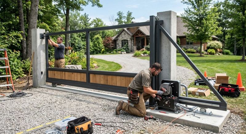 Gate System Installation in Toms River, NJ